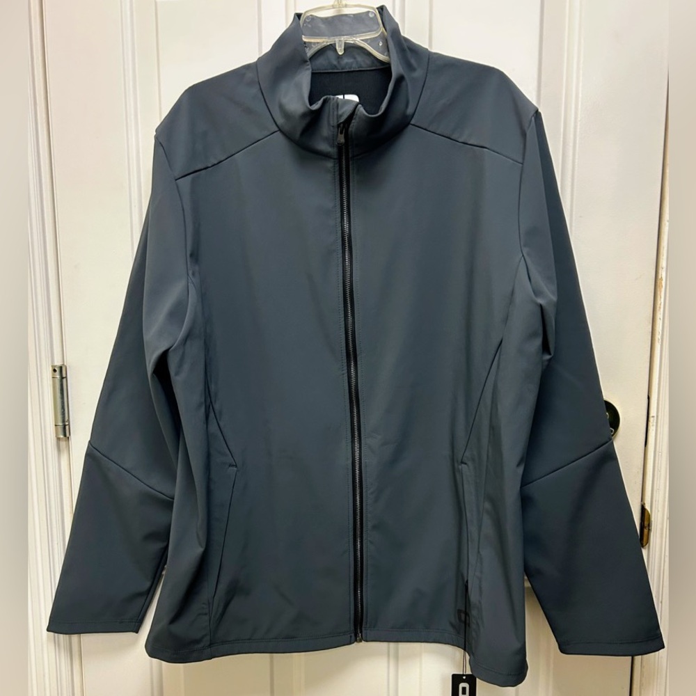OGIO Commuter Men's Gray Softshell Jacket with Zip Front - Picture 4 of 9